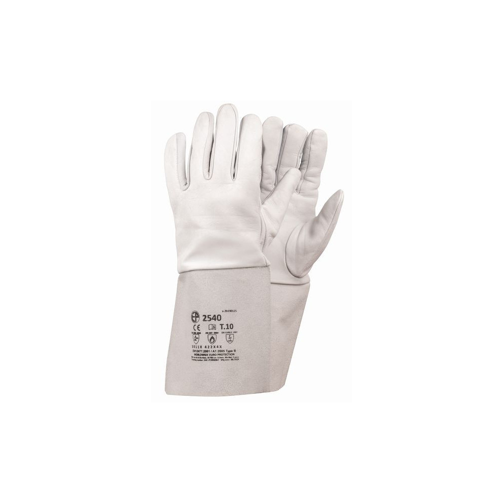 Gants de soudure en cuir