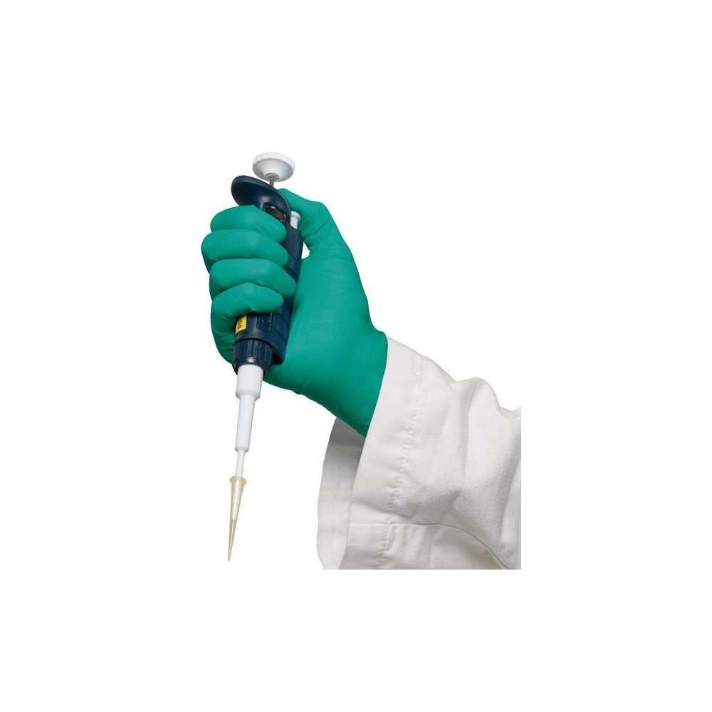 Gants de protection chimique jetables en nitrile