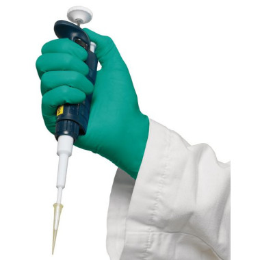 Gants de protection chimique jetables en nitrile