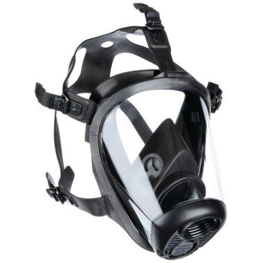 Masque complet de protection respiratoire mono-filtre à écran panoramique