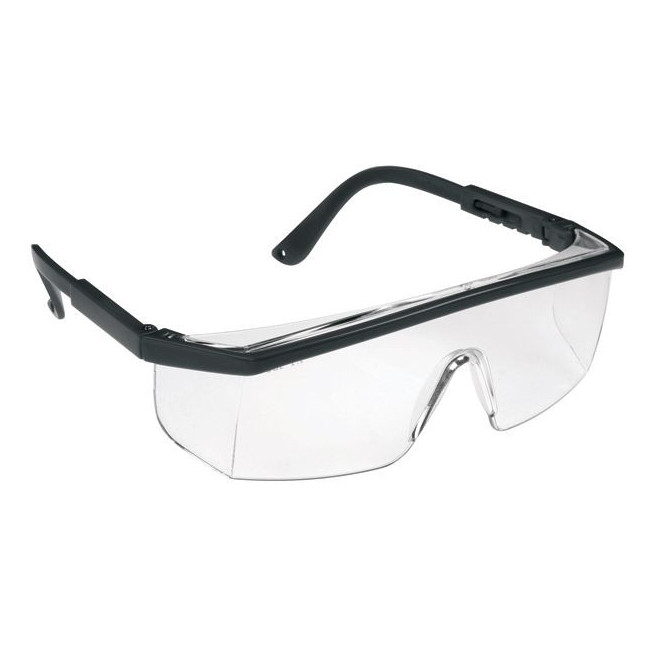 Lunettes de sécurité intégrales, pont de nez intégré