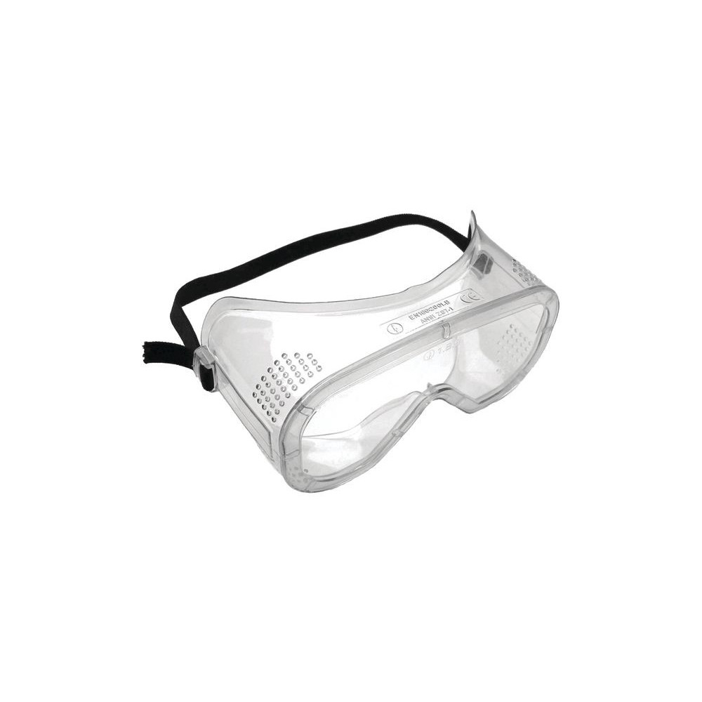 Sur-lunettes à monture perforée pour ventilation