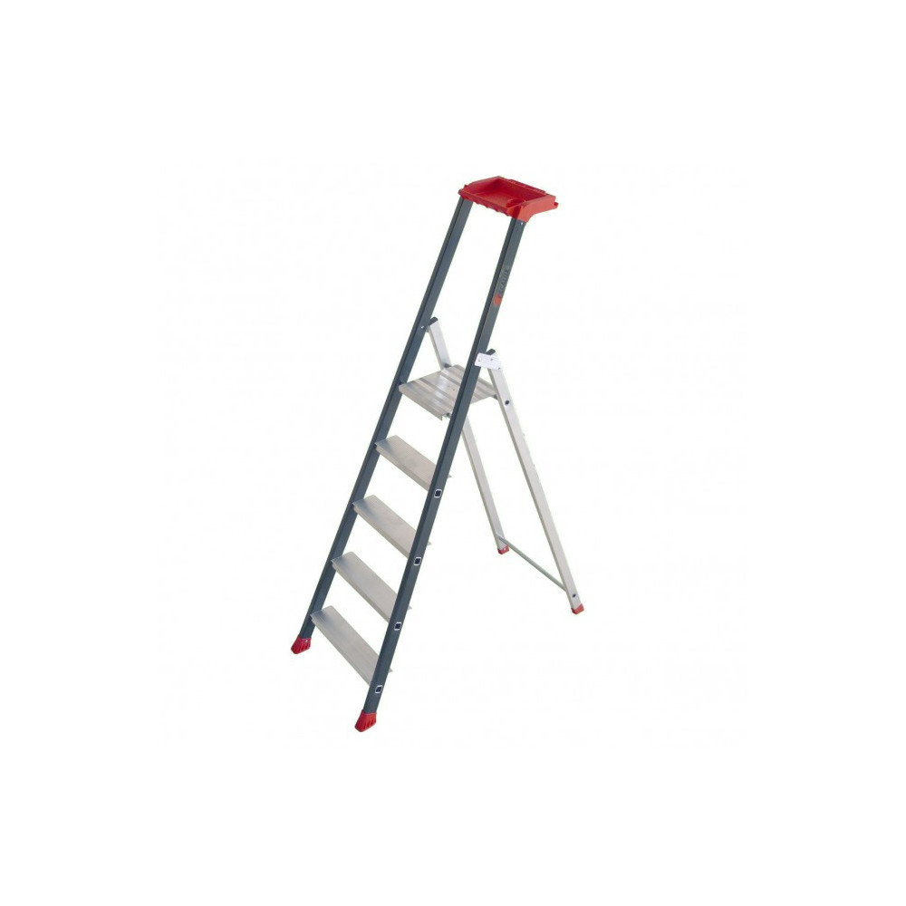 Escabeau professionnel + porte-outils Escabeau professionnel + porte-outils