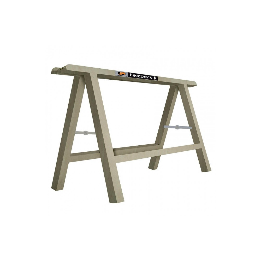 Tréteau pliant hêtre - hauteur 770 mm - longueur 800 mm - section 50 x 24 mm