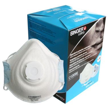 Masque de protection anti-poussière FFP2 jetable confort
