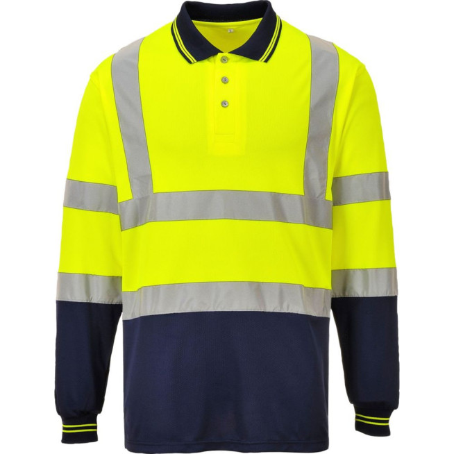 Polo haute visibilité bicolore