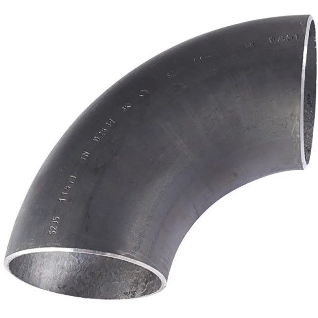 Coude 3D acier noir 2 pouces sans soudure