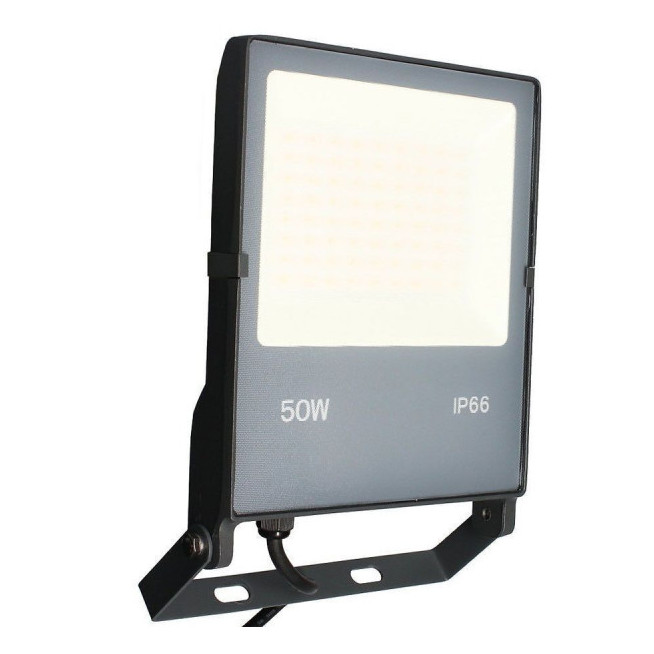Projecteur de chantier LED extra plat 230V 50W 4500lm 4000K IP65 - 200400