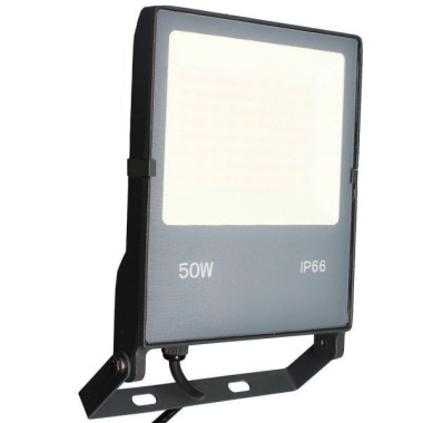 Projecteur de chantier LED extra plat 230V 50W 4500lm 4000K IP65 - 200400
