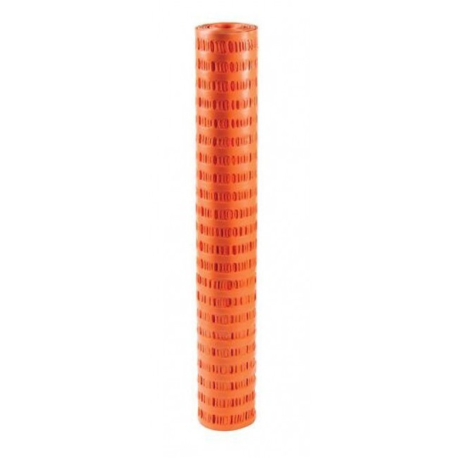 Filet de balisage orange pour chantiers haute résistance anti UV - 1x50m