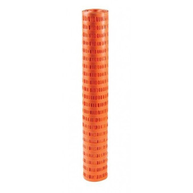 Filet de balisage orange pour chantiers haute résistance anti UV - 1x50m
