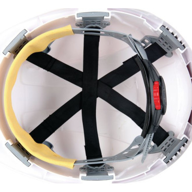 Casque de protection haute visibilité